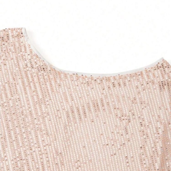 Luxe champagne sexy off shoulder party formal dress - Picture 4 of 5